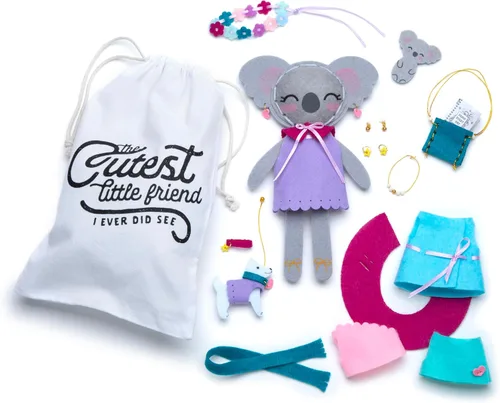 Miniatura 5 de Craft-Tastic Make a Friend Koala, manualidades para niños de 6 a 8 años, artes y manualidades para niños de 4 a 6 años, kit de manualidades