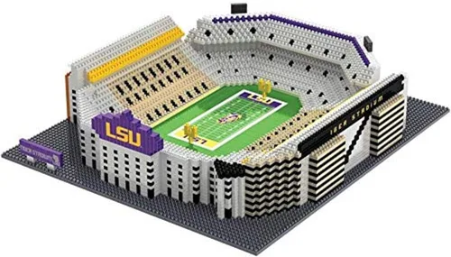 Miniatura 9 de FOCO NCAA Unisex NCAA College 3D BRXLZ Puzzle Team Football Stadium
