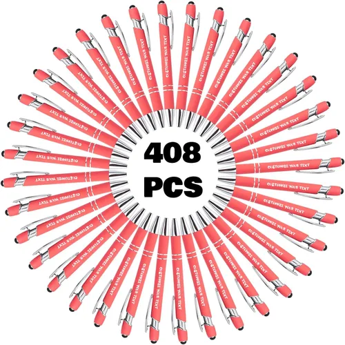 Miniatura 34 de AIFLM Bolígrafos personalizados con nombre a granel hasta 500 unidades de bolígrafos grabados gratis con tu nombre y texto para negocios