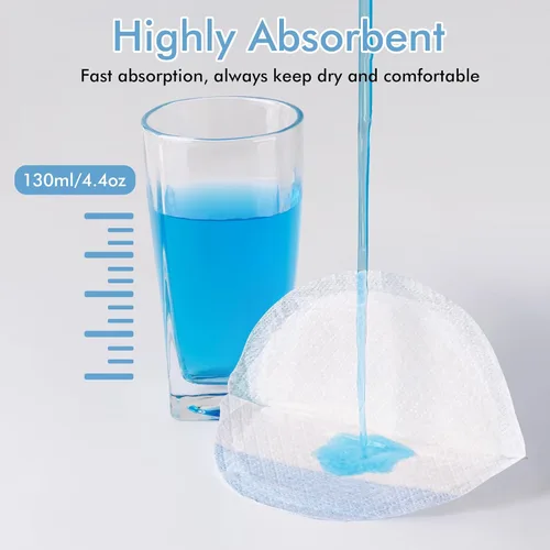 Miniatura 2 de NCVI Almohadillas de lactancia desechables superabsorbentes, 180 unidades, almohadillas para el pecho que se mantienen secas para fugas de leche