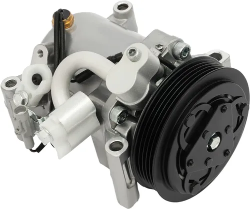 Miniatura 4 de Compresor de A/C, compresor de aire A/C embrague de CA conjunto de 5 ranuras para 2007 2008 2009 Suzuki SX4 2.0L