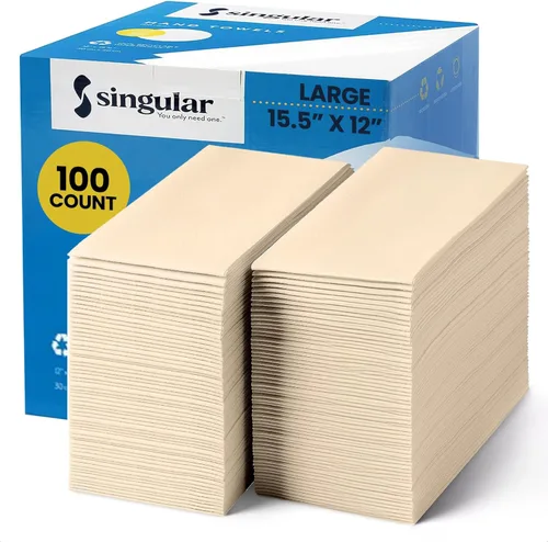 Miniatura 8 de AMERICAN HOMESTEAD - Toallas de mano desechables – Servilletas de invitados similares al lino negro – Toallas de papel de baño premium