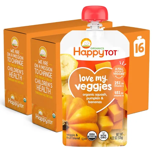 Miniatura 13 de Happy Tot Organic Etapa 4 Baby Food Love