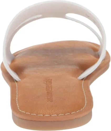 Miniatura 3 de Tienda Essentials Sandalias planas con banda en H para mujer