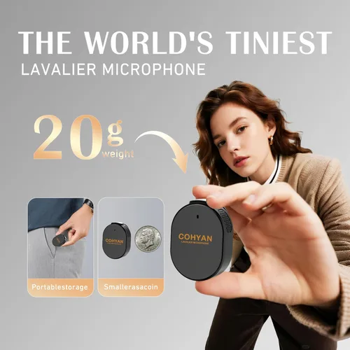 Miniatura 3 de Amplificador de voz para profesores con micrófono inalámbrico de solapa Lavalier, micrófono Bluetooth portátil y altavoz, megáfono de bocina