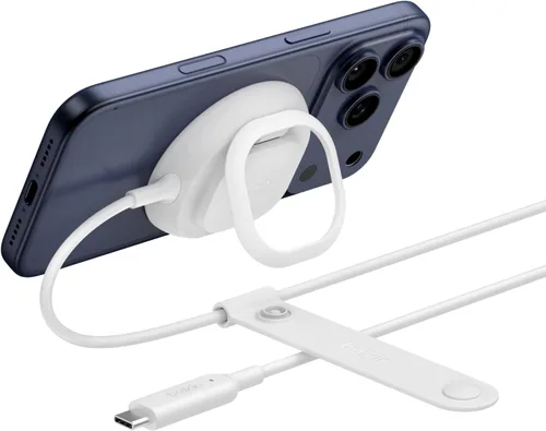 Miniatura 13 de Belkin Cargador MagSafe, cargador magnético para iPhone con Qi2 25W, almohadilla de carga inalámbrica rápida con soporte para iPhone 17 Series, Negro