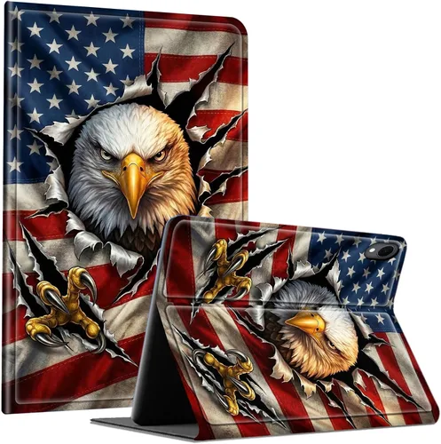 Miniatura 98 de Slim Case for Samsung Galaxy Tab S10 Lite / S10 FE / S9 FE 10.9" & Galaxy Tab S9 11", Multi-Angle Stand PU Leather Smart Folio Cover with Soft TPU