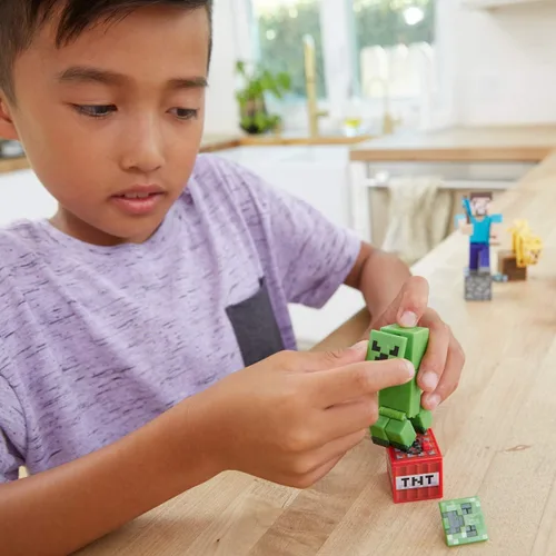 Miniatura 3 de Minecraft Comic Maker Creeper Figura de acción