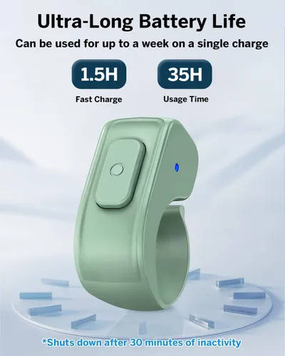 Miniatura 9 de [Compatible con fundas] Anillo pasador de páginas con control remoto para Kindle Paperwhite Oasis Scribe Kobo eReaders, controles remotos para verde