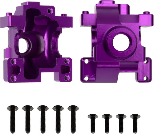 Miniatura 2 de Share Goo Cubierta de carcasa de caja de engranajes de diferencial de metal 102075?02051? Compatible con HSP Redcat Racing 1/10 RC On-Road Car Buggy