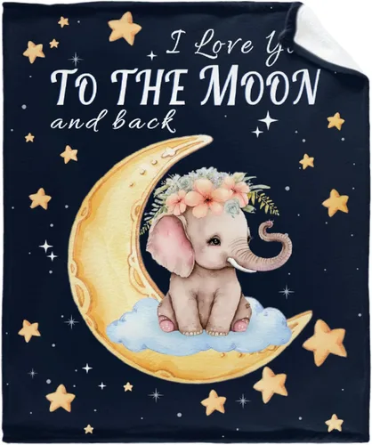Miniatura 18 de Manta de elefante con globos, manta de franela súper suave y ligera para niños, adultos, adecuada para sofá, cama, campamento, viajes, todas