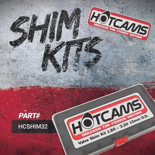 Miniatura 4 de Hot Cams Kit completo de cuña de 0.512 in HCSHIM32 para Kawasaki ZR 1100, ZR 550 y ZR 750 Zephyr Street Bikes ZR-7