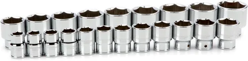 Miniatura 7 de TEKTON SHD93018 - Juego de llaves de vaso de 6 puntos, 23 piezas (0.748-1.969 in)