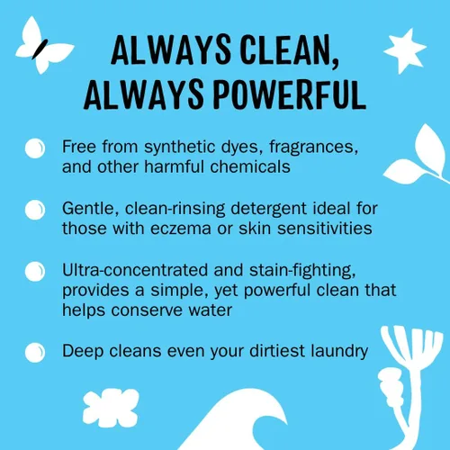 Miniatura 2 de Molly's Suds Cápsulas de detergente para ropa Detergente limpio para pieles sensibles Ultra concentrado y combate las manchas Menta - 60