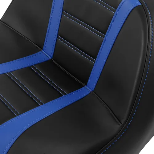 Miniatura 5 de Cojín de asiento de motocicleta de una sola pieza para respaldo de pasajero para Harley Touring Road King Street Glide Road Glide Electra Glide 14-23