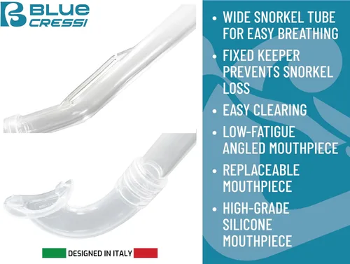 Miniatura 5 de CRESSI Seashell Seekers Set Azul/verde aguamarina