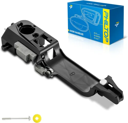 Miniatura 37 de PHILTOP Manija de puerta exterior 3 piezas delantera izquierda y derecha y trasera derecha para Chevy Express 1500/2500/3500, reemplaza # 79320