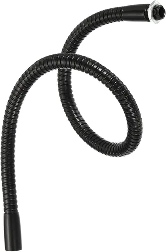 Miniatura 13 de PATIKIL Cuello de cisne universal de 4.7 in/4.7 pulgadas, manguera flexible de metal de rosca fina M10, extensión de tubo de cuello de cisne de Negro