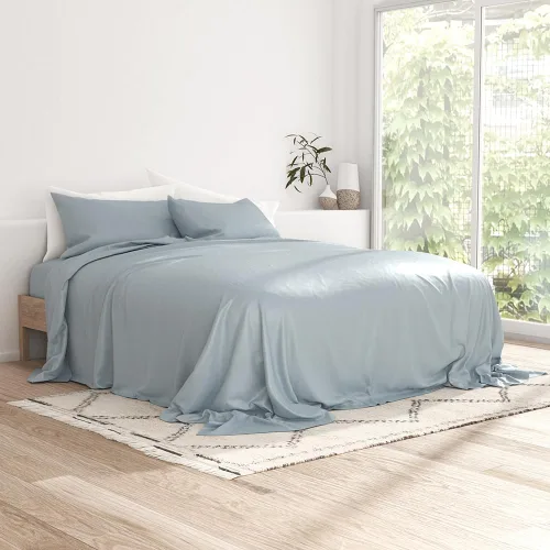 Miniatura 12 de Linen Market Juego de sábanas de 4 piezas – Duerme mejor que nunca con estas sábanas ultrasuaves y refrescantes para tu cama de tamaño – Bolsillo