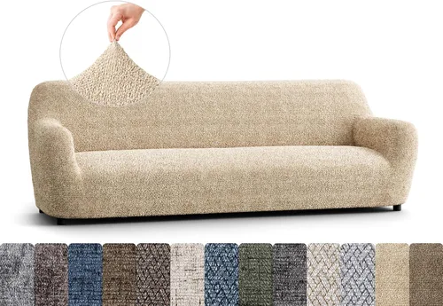 Miniatura 32 de PAULATO BY GA.I.CO. Funda para silla – Funda elástica para sillón – Funda de sillón para mascotas y niños – Fundas suaves para silla – Protector