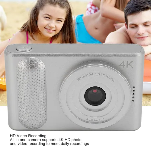 Miniatura 2 de Cámara digital 4K, pantalla de 2.4 pulgadas, 48 MP, 1080P, HD 16X, zoom digital, cámara de enfoque automático, cámara de bolsillo, cámara micro SLR