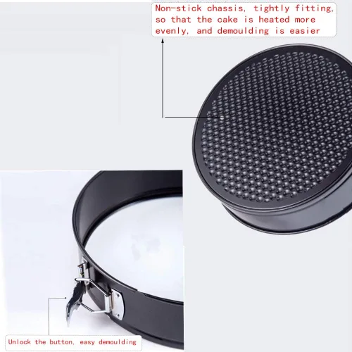 Miniatura 9 de Molde de queso Springform de 11 pulgadas a prueba de fugas, utensilios antiadherentes para accesorios de olla instantánea y olla a presión