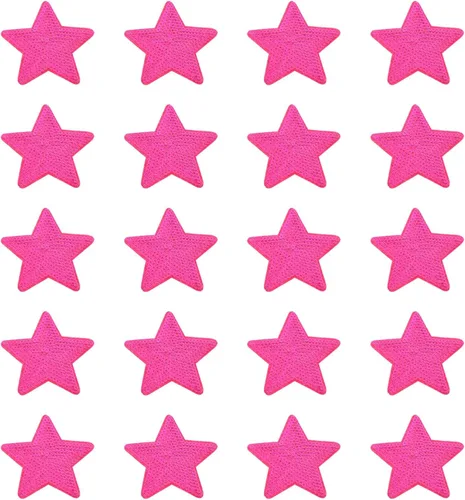 Miniatura 13 de MECCANIXITY Parches para planchar con lentejuelas grandes de 5 estrellas bordados, para coser y coser, apliques para reparación de ropa, mochila