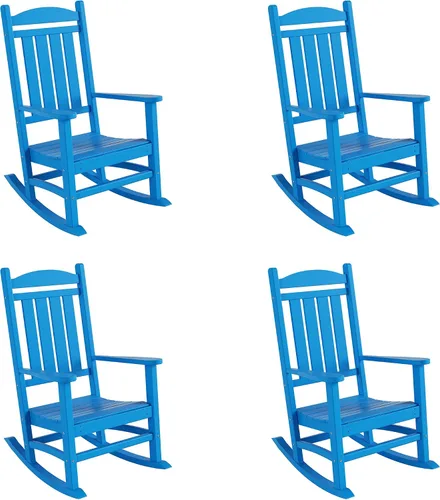 Miniatura 61 de WestinTrends Malibu - Mecedora para exteriores/patio, color lima