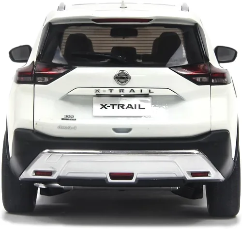 Miniatura 4 de PAUDI MODELO 1/18 Coche fundido a presión X-Trail Minicar 2022 para adultos Colección Regalo de cumpleaños Blanco