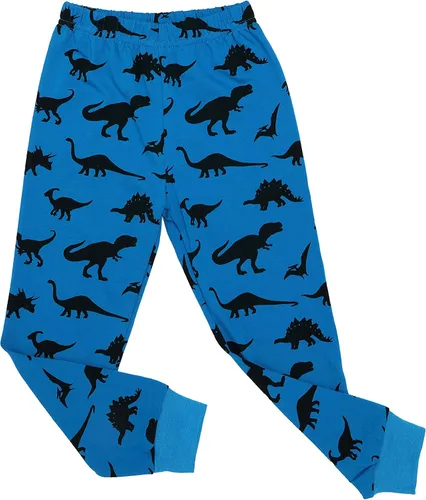 Miniatura 3 de Conjunto de pijamas para niños, pijamas largos para niños pequeños, ropa de dormir de dinosaurio para niños pequeños