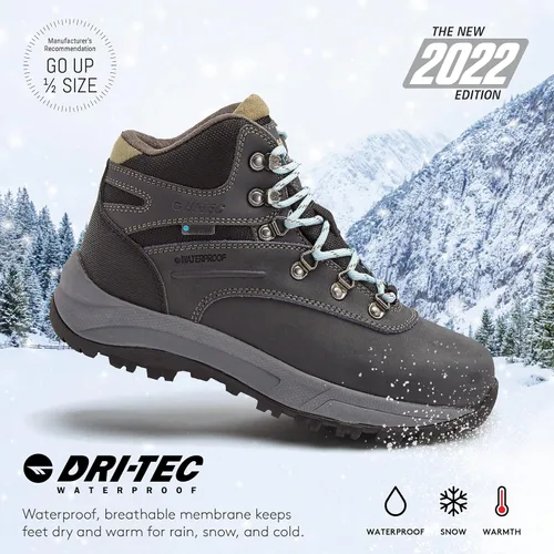 Miniatura 2 de HI-TEC Altitude VI I WP - Botas de senderismo impermeables de cuero para mujer zapatos de sendero y mochilero