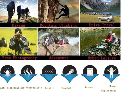 Miniatura 5 de Chaleco Flygo para hombre para pesca trabajo safari viaje de reportajes o para actividades al aire libre en verano con bolsillos