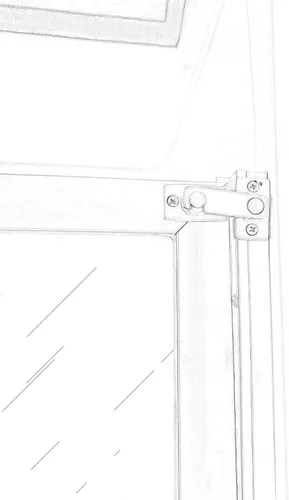 Miniatura 8 de QCAA Barra de obturador/pestillo de puerta de latón macizo, 7/8" x 2-3/32", latón pulido, paquete de 2, fabricado en Taiwán