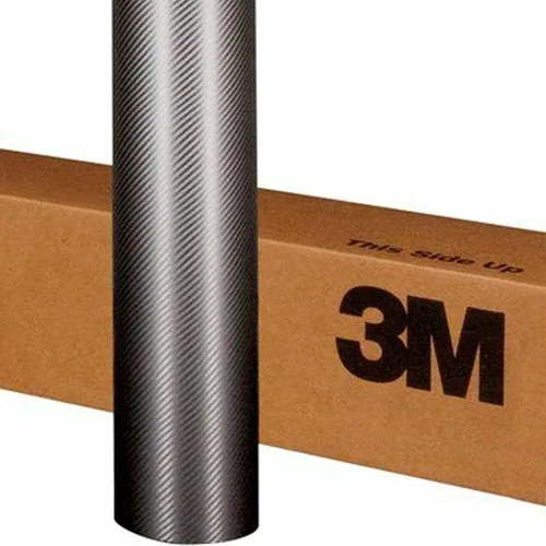 Miniatura 9 de Rollo de Envoltura para Automóvil 3M 2080 Fibra de Carbono Antracita CFS201 (Muestra 3 pulgadas x 5 pulgadas) Envoltura de Vinilo Automotriz