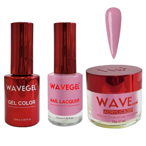 Miniatura 79 de WAVEGEL - Juego de gel de remojo, laca de uñas y polvo acrílico y polvo de inmersión a juego - Colección Queen - #015 Noble Men