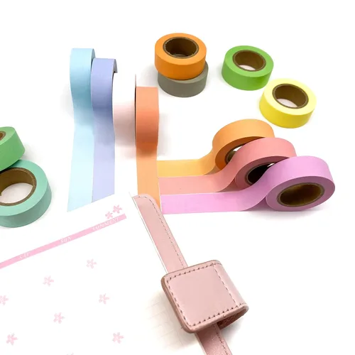 Miniatura 2 de Recollections Juego de cintas washi para manualidades en colores pastel sólido