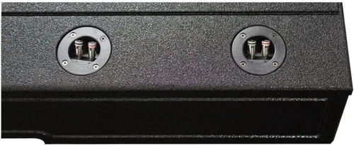 Miniatura 7 de Q Power Caja de subwoofer frontal doble de 8 pulgadas para debajo del asiento, subcaja Q-Bomb con puerto compatible con Chevy Silverado Crew Cab