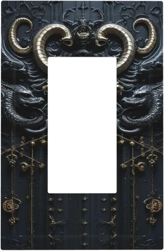 Miniatura 39 de Cubiertas Decorativas para Tomacorrientes Boho Floral Beige Flor y Hoja Botánico 1 Gang Interruptor de Luz Dúplex Placa Cubierta Placas de Boho