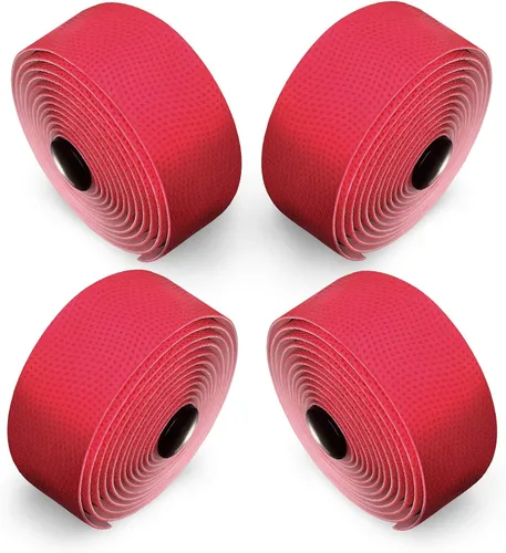 Miniatura 12 de ALIEN PROS Cinta para manillar de bicicleta de poliuretano (juego de 2) negro, rojo, blanco, rosa, azul, mejora el agarre de tu bicicleta con estas