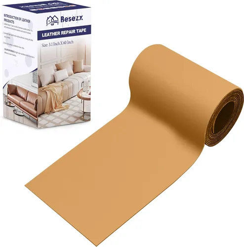 Miniatura 51 de Kit de Cinta de Parche para Reparación de Cuero, Reparación de Cuero Autoadhesiva para Muebles, Sofá, Sillón, Asientos de Automóvil, Silla