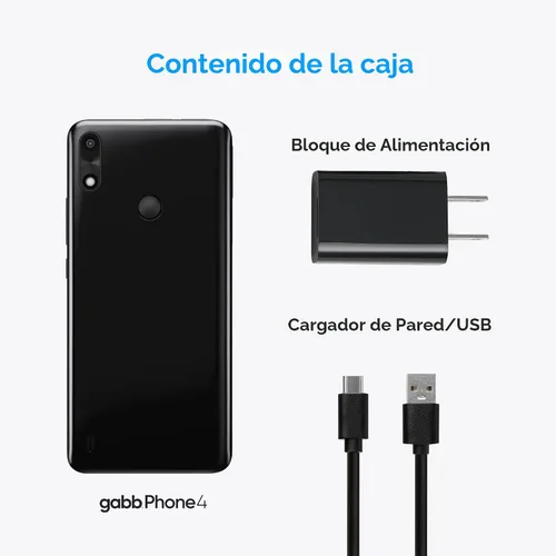 Miniatura 3 de Gabb Teléfono 4: no hay redes sociales o navegador de Internet, seguimiento GPS, controles parentales, hablar y enviar mensajes de texto, teléfono