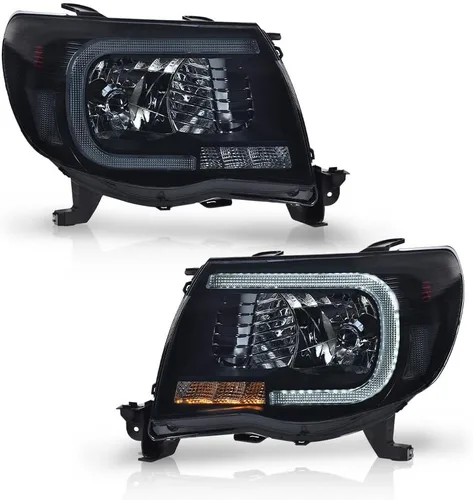 Miniatura 18 de PIT66 Faros delanteros de tubo LED con bombillas compatibles con Toyota Tacoma 2005-2011 8115004163, 8111004163, 8115004173, TO2502157, TO2503157