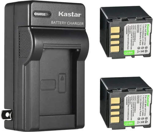 Miniatura 5 de Kastar Reemplazo del cargador de batería de pared de CA para JVC BN-VF707 BN-VF707U BN-VF707UE BN-VF707US JVC BN-VF714 BN-VF714U BN-VF714UE
