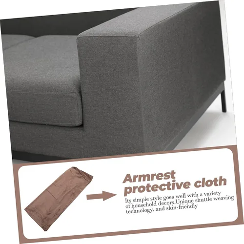 Miniatura 3 de IMIKEYA Juego de protectores elásticos para reposabrazos de sofá, fundas de brazo de muebles para reposabrazos de sofá