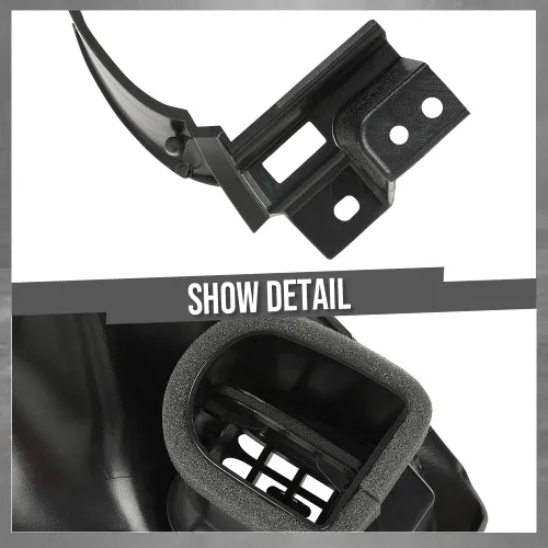 Miniatura 6 de G-PLUS Panel de Moldura del Bisel del Conjunto de Instrumentos Superior Delantero del Tablero con 1 Interruptor de Ventilación de Aire Compatible