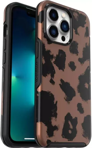 Miniatura 13 de OtterBox iPhone 13 Pro (Solo) - Funda de la Serie Symmetry - Cama de Rosas - Ultra-Elegante - Compatible con Carga Inalámbrica - Bordes Elevados