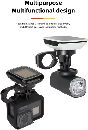 Miniatura 2 de Soporte de computadora GPS para barras aerodinámicas, barras TT o tri barras para bicicletas de carretera y triatlón compatible con Garmin, Wahoo