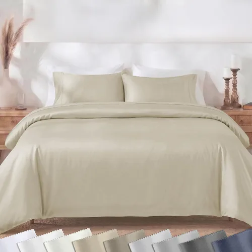 Miniatura 13 de California Design Den Juego de funda de edredón de 2 piezas, tamaño individual XL/individual, ganador de Good Housekeeping Best Bedding Awards 2025
