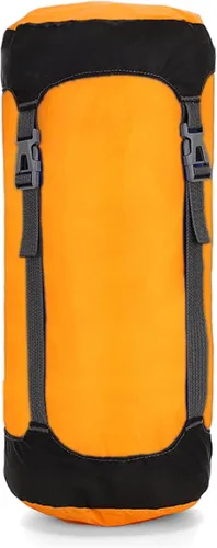 Miniatura 12 de TRIWONDER Saco de compresión de nailon para artículos de compresión, saco de dormir, bolsa de dormir con solapa para el polvo para mochileros