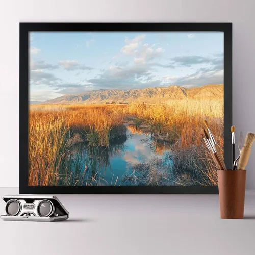 Miniatura 5 de Golden State Art, Portarretratos de pared de 16 x 20 pulgadas con paspartú para mostrar fotos de 11 x 14 pulgadas (negro, paquete de 3)
